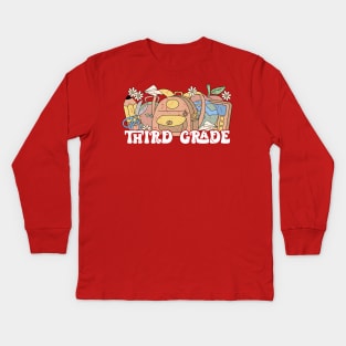 Third grade Kids Long Sleeve T-Shirt